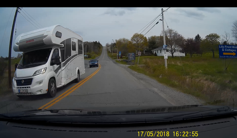 First up - this glorious beast! No RAM ProMaster-based camper here, this is a FIAT Ducato-based camper on German plates on it’s way out of Lunenburg! Told you there were a lot of imported German RVs and overlanders around! :D